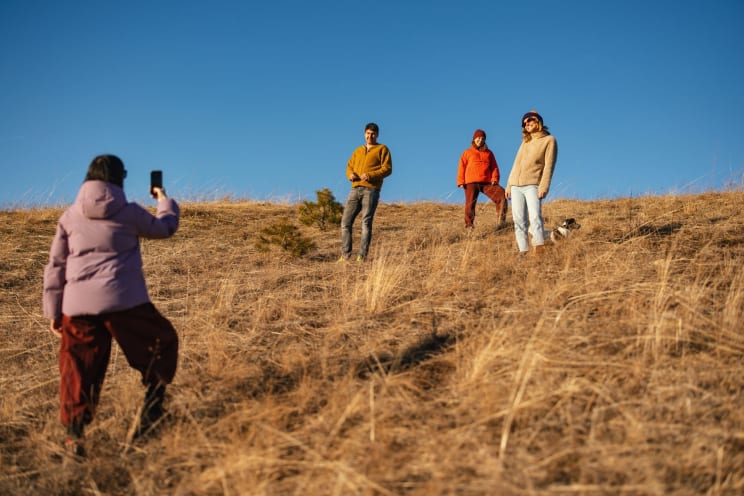 A Clip Of People Hiking