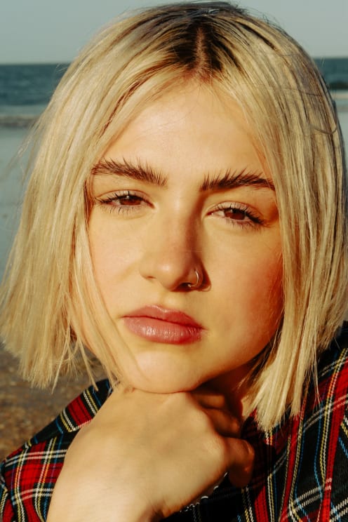 A Woman Staring Down