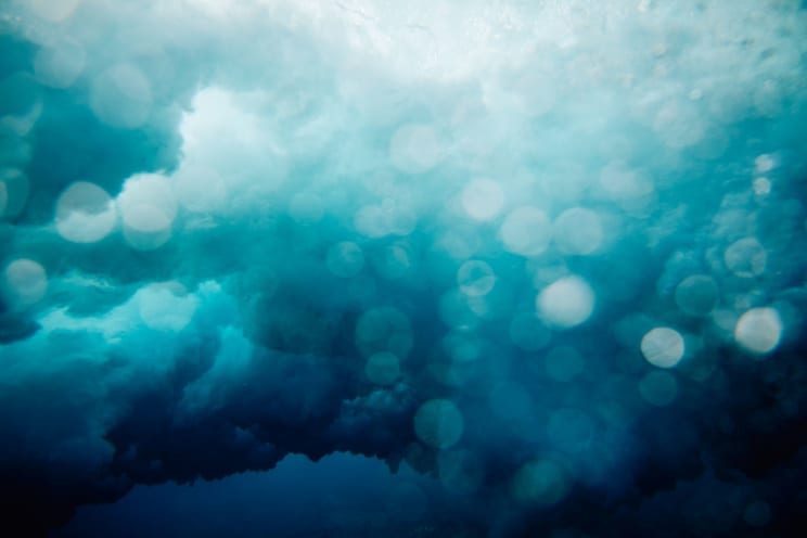 A Calm Sea With Aqua Water
