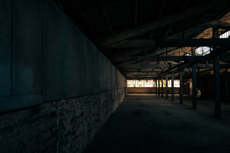 Empty Warehouse Interior