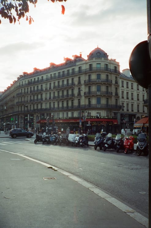 Exterior Of Royal Trinité Restaurant In The City