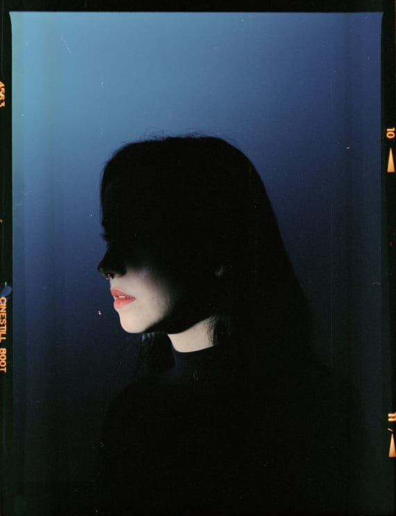 A Young Girl With Red Lips