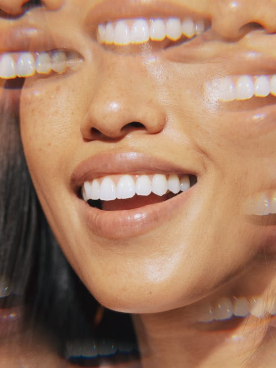 A Happy Woman With A Big Smile