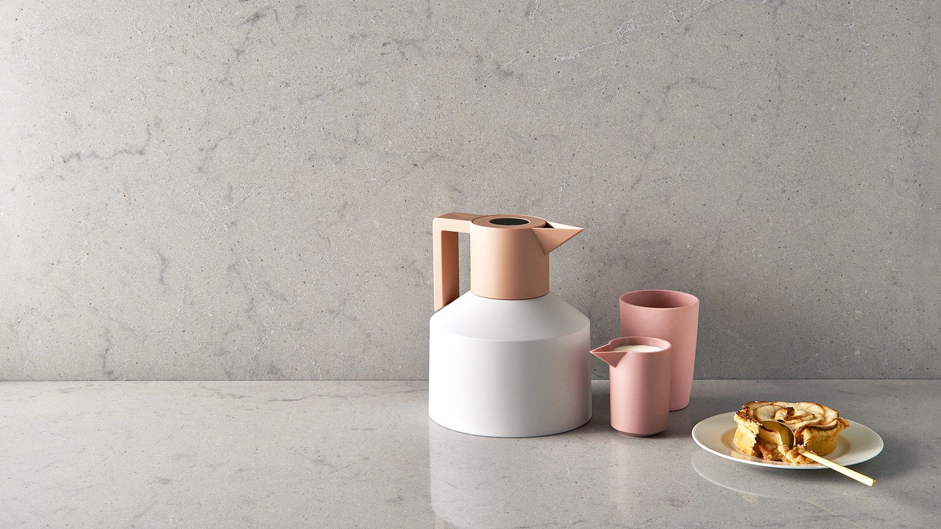 6134 Georgian Bluffs Quartz by Caesarstone - StoneTrash