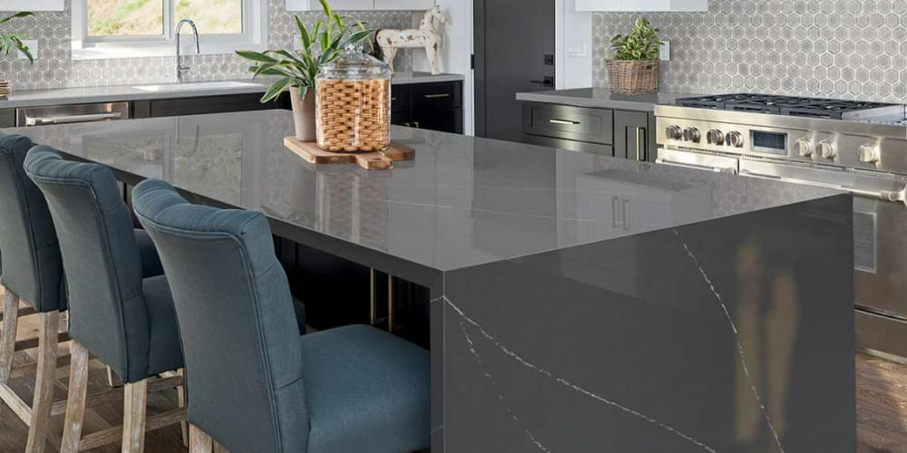 Soapstone Metropolis Quartz by Q Premium Natural Quartz by MSI