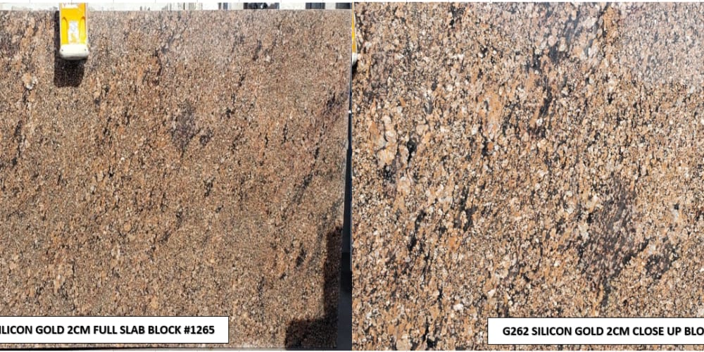Silicon Gold Granite - StoneTrash