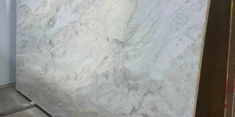 Blue sky exotic single slab Quartzite