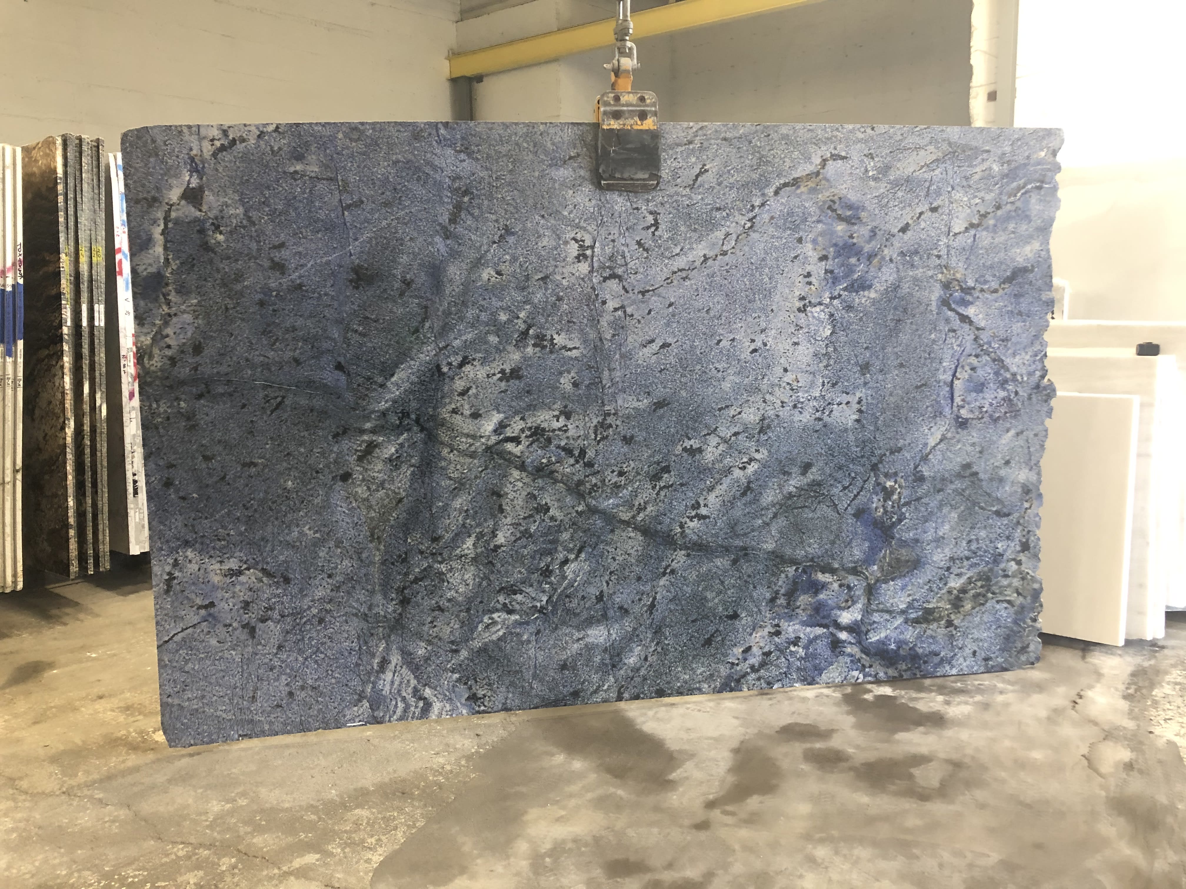 Blue Bahia Granite Slabs Polished Blue Granite Stone Slabs