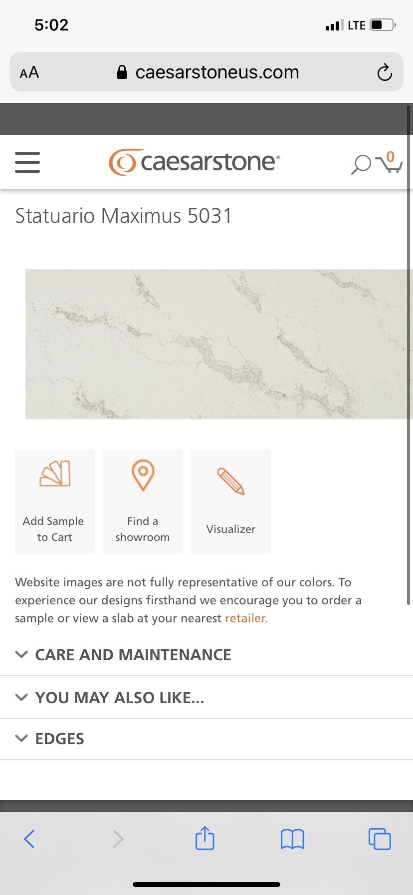 Statuario Maximus Quartz by Caesarstone StoneTrash