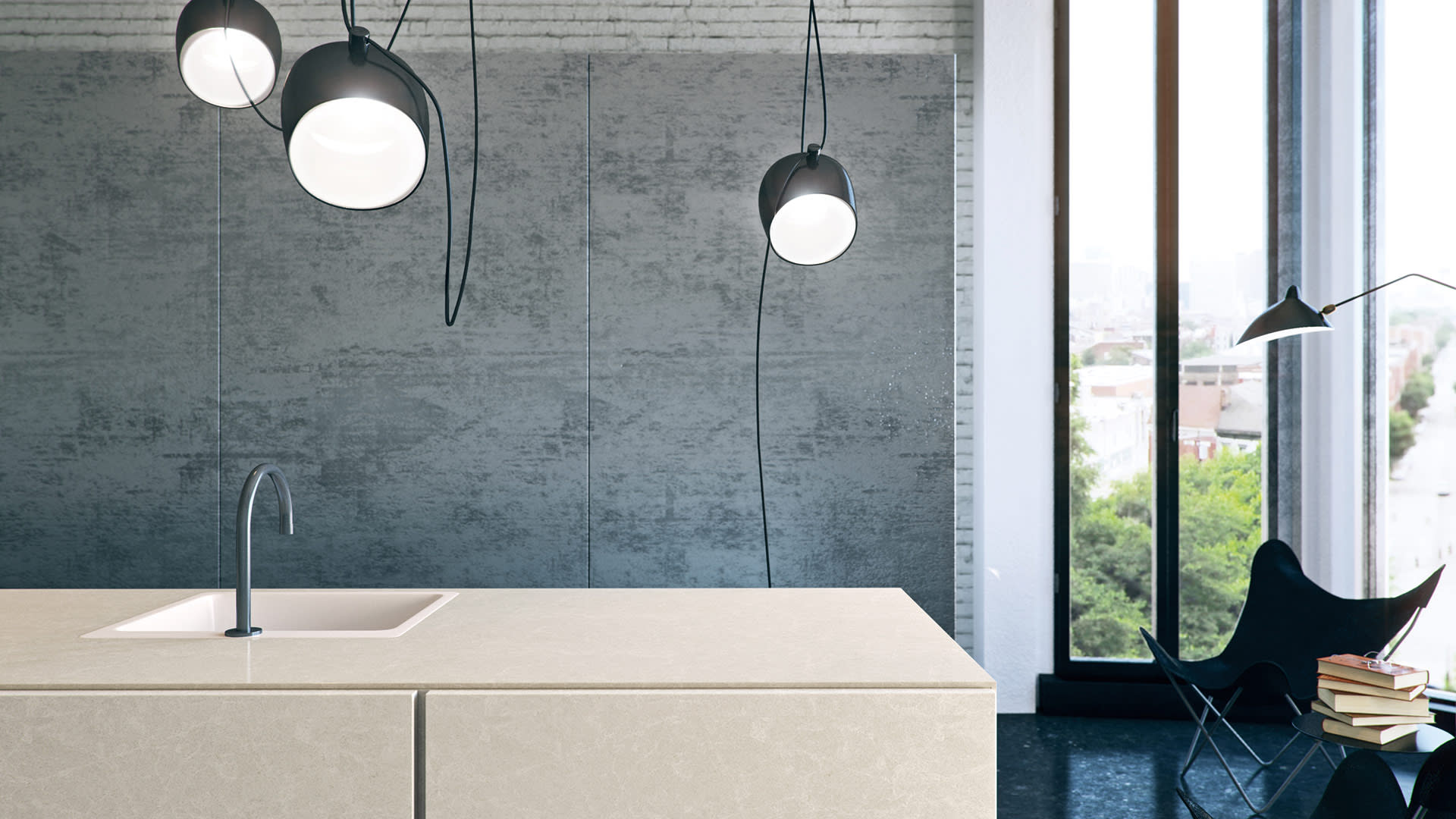 5130 Cosmopolitan White Quartz by Caesarstone - StoneTrash