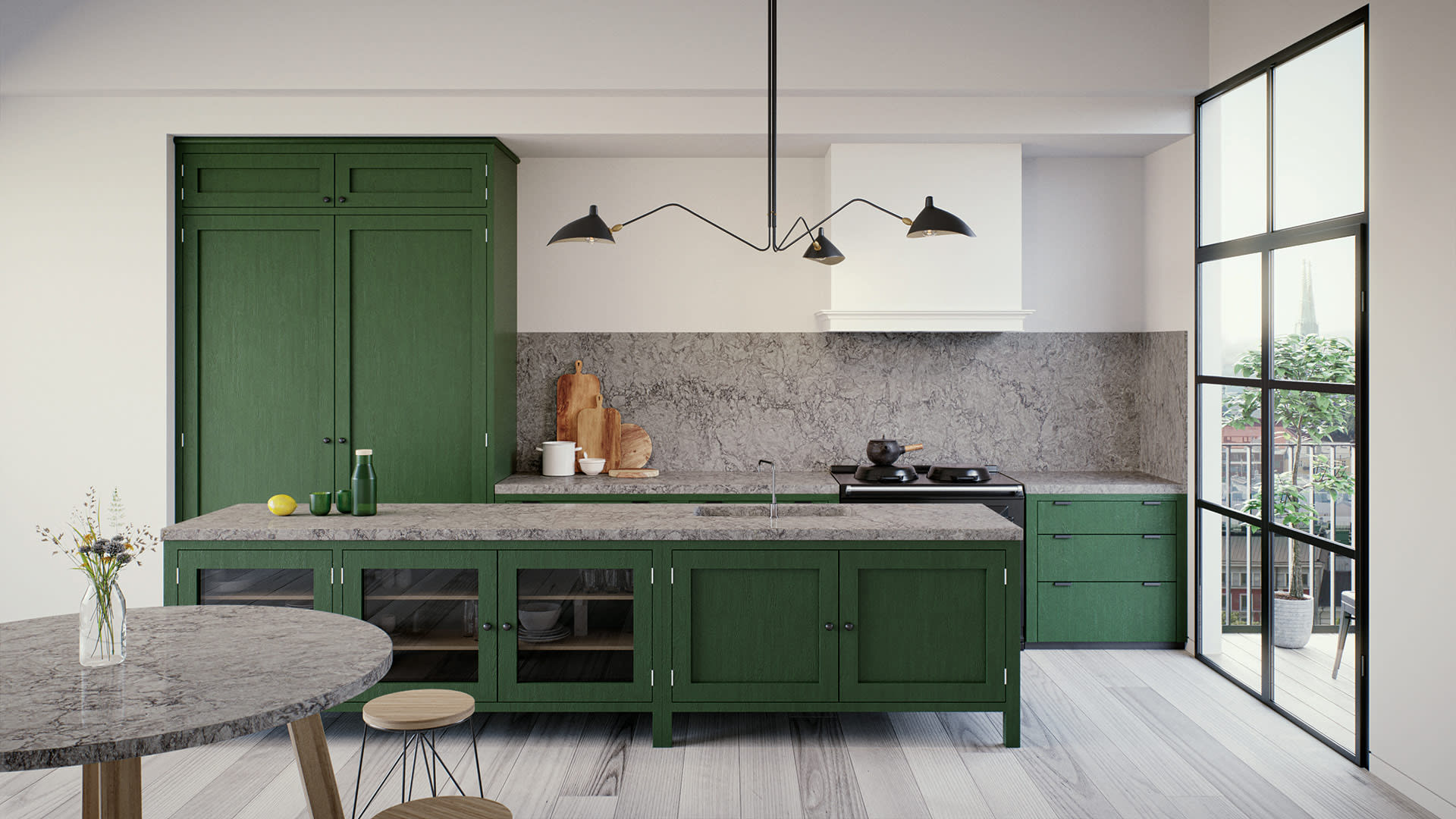 6313 Turbine Grey Quartz by Caesarstone - StoneTrash