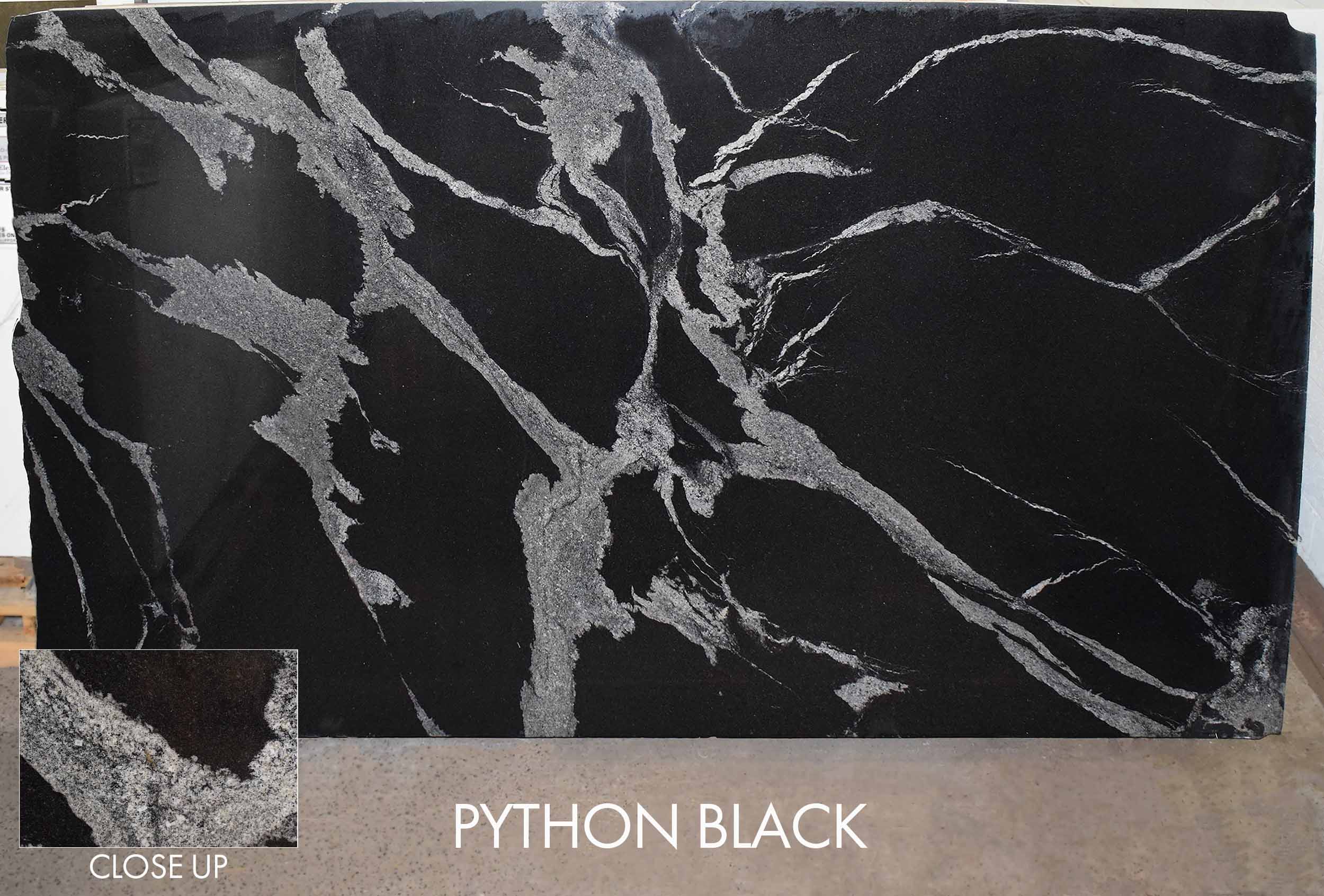 Python Black Granite - StoneTrash