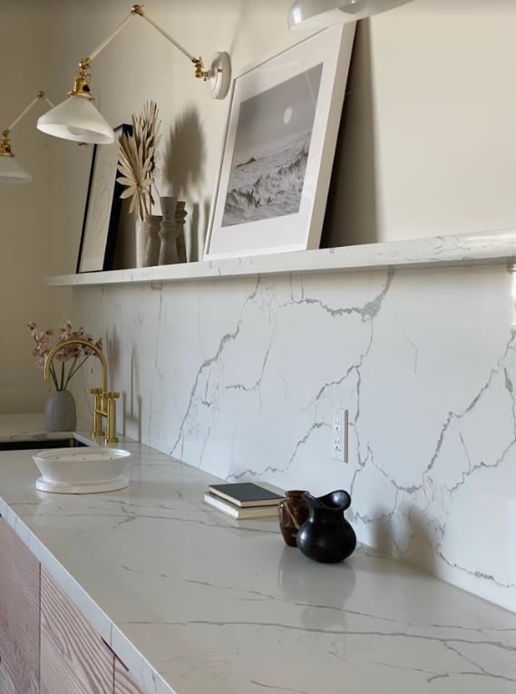 Calacatta Tree Quartz by Mikado StoneTrash