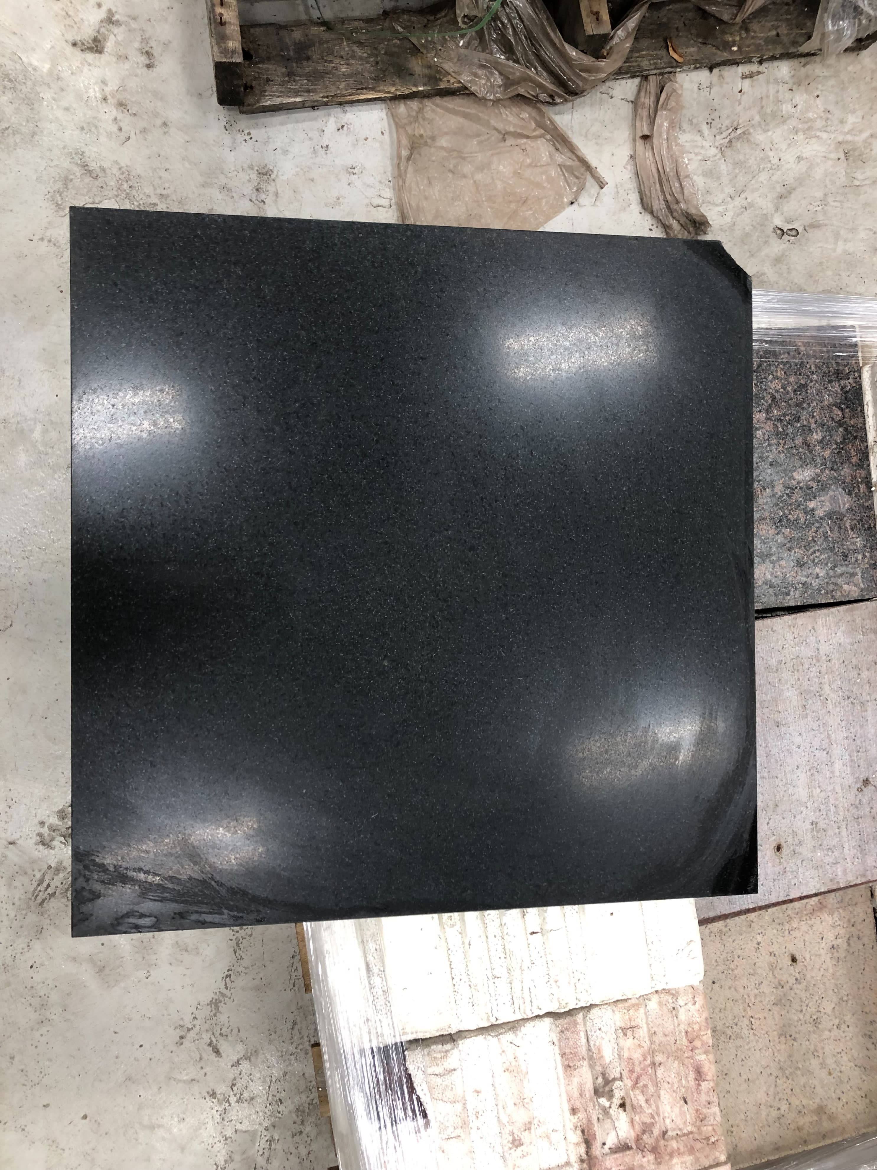 Steel Gray Leathered Granite - StoneTrash