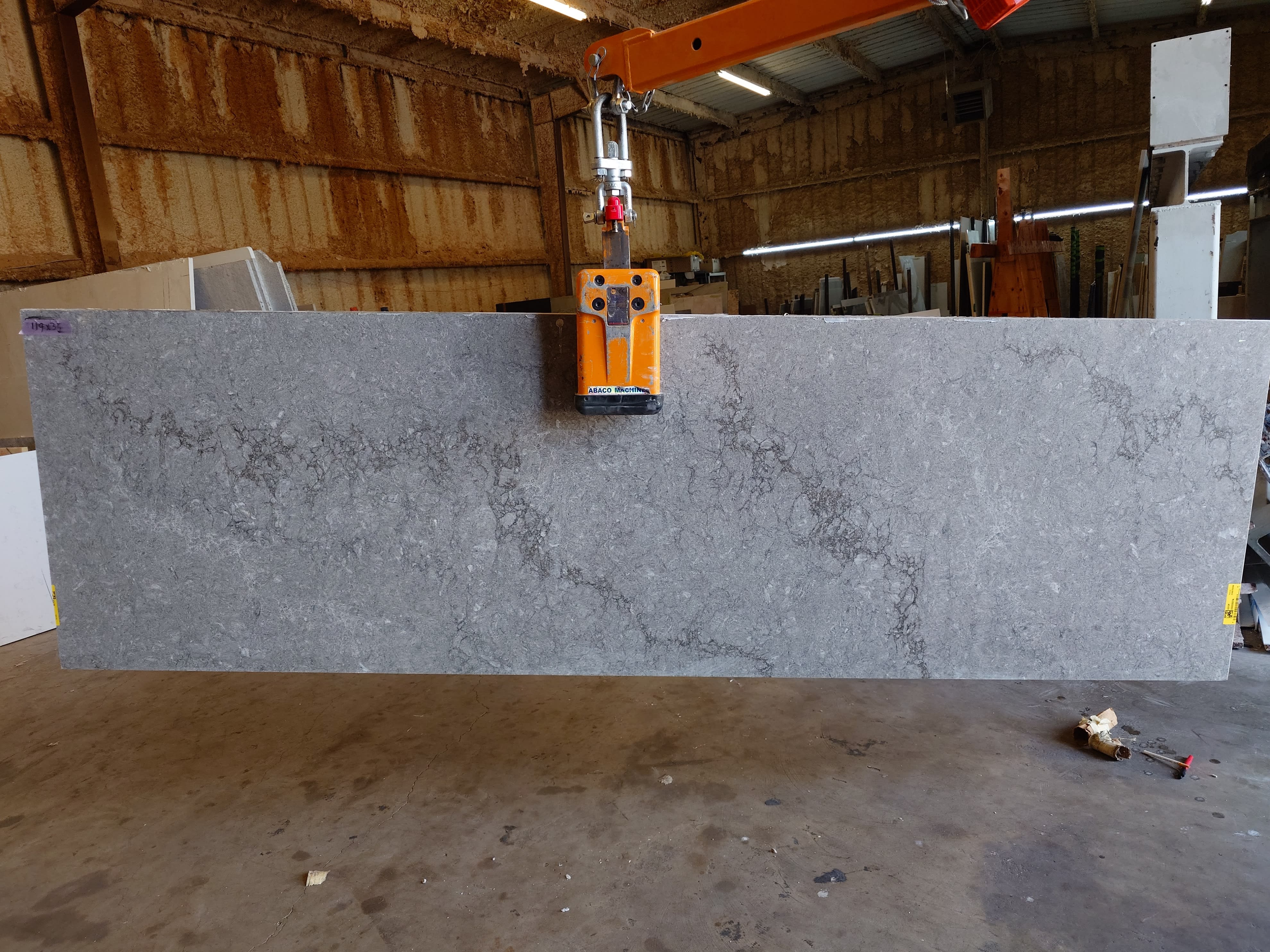 Turbine Grey 6313P Quartz by Caesarstone - StoneTrash