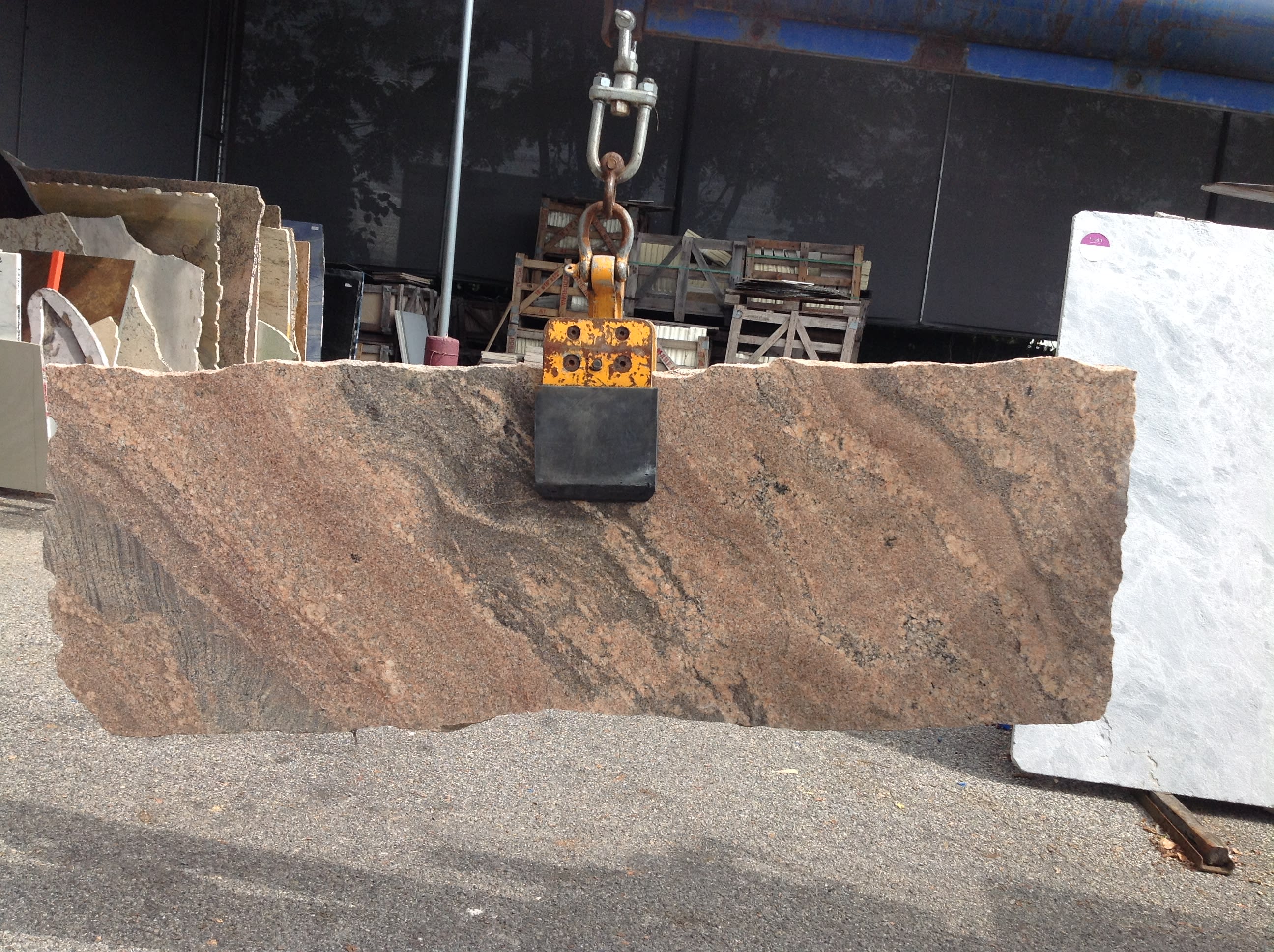 Crema Bordeaux Granite Slab  Buy Online on Factory Discount Price