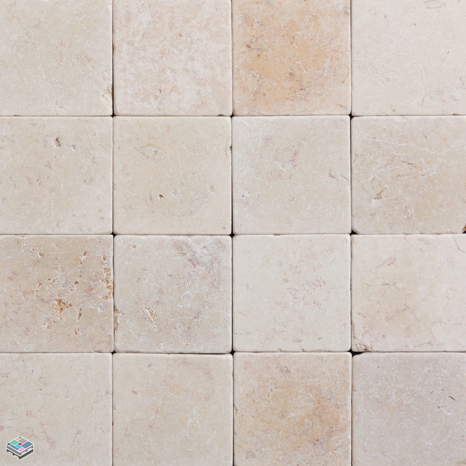 JS Beige/Pink Limestone Tile by Tile and Marble Liquidators