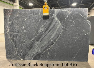 Brazilian Soapstone Slab 1-1/4 Honed Stone – Artistic Tile