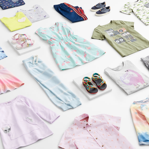 Stitch Fix kids’ warm-weather clothes.