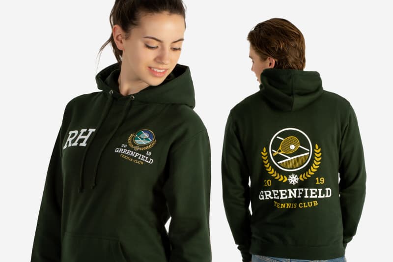 sports club hoodies