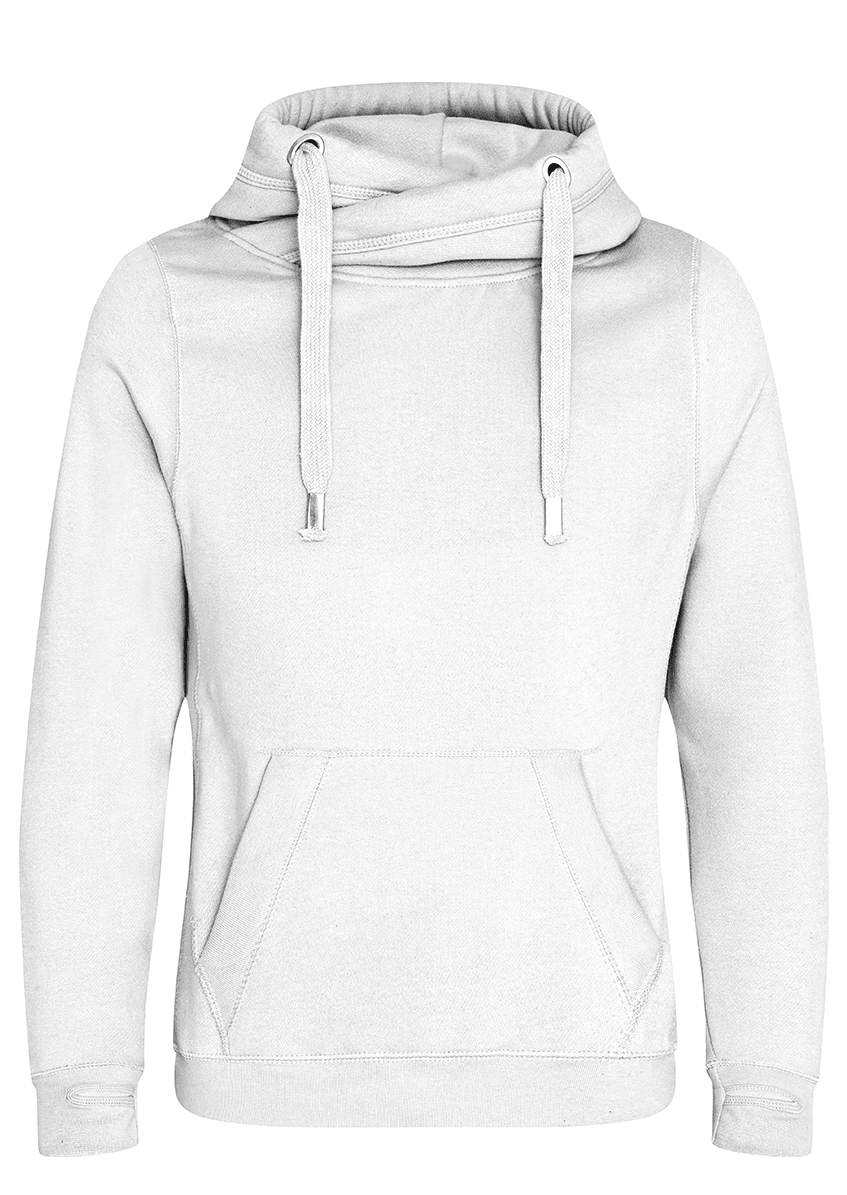 Cross Neck Hoodie