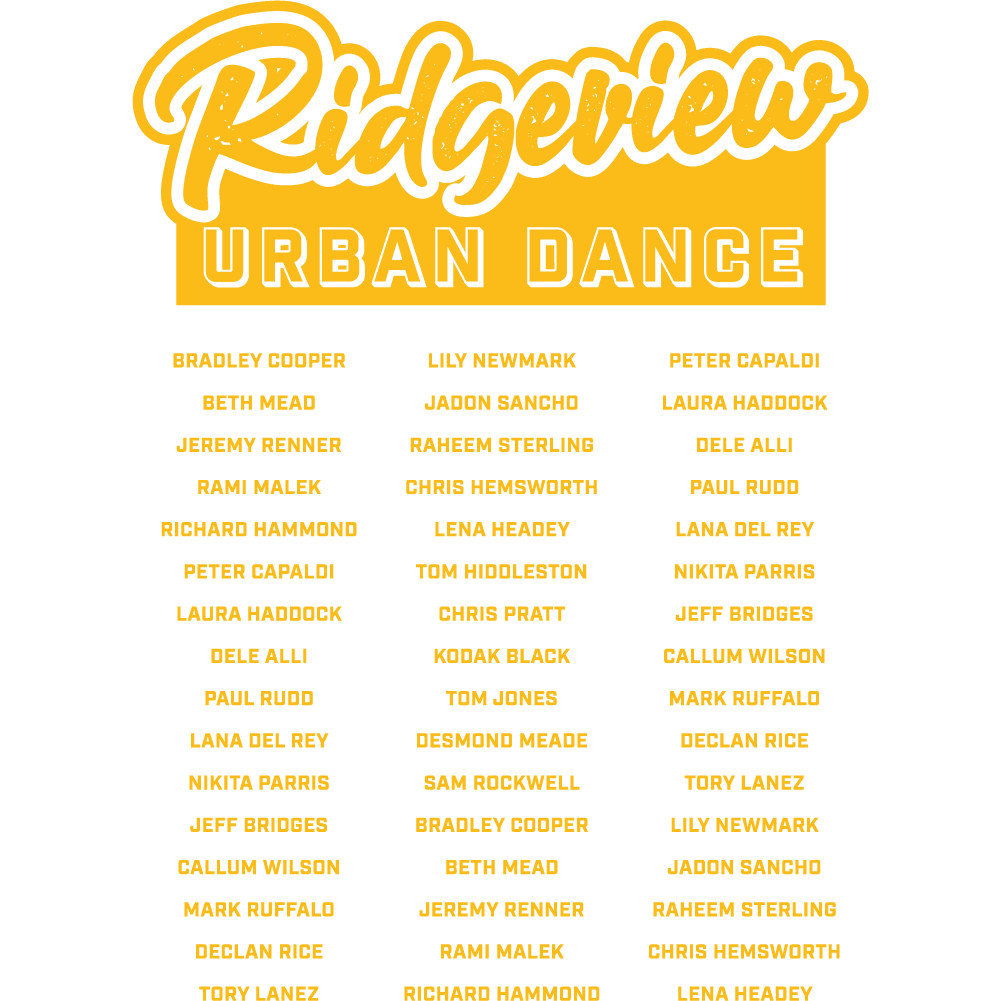 Names Print
