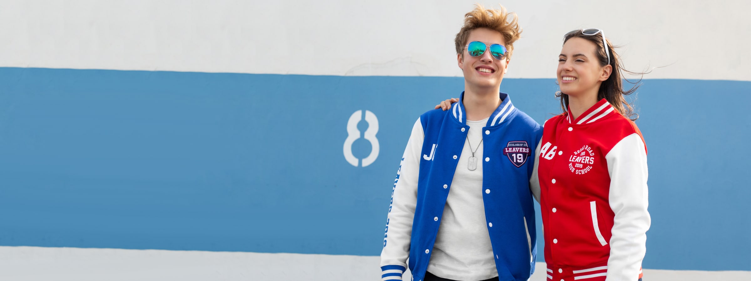 High school style varsity, letterman, college jackets