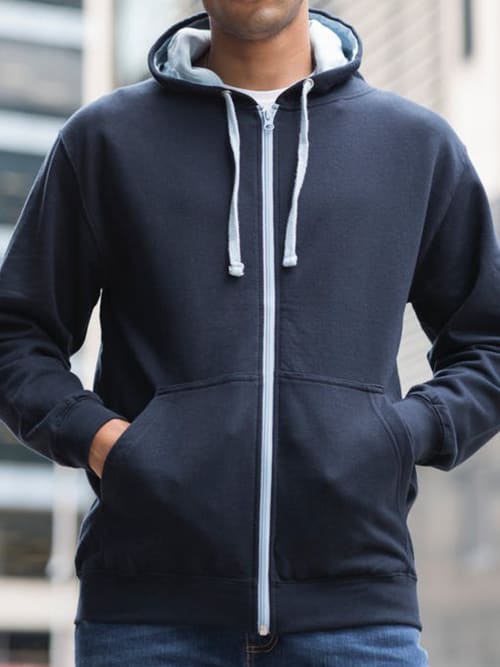 Varsity Zip Hoodie