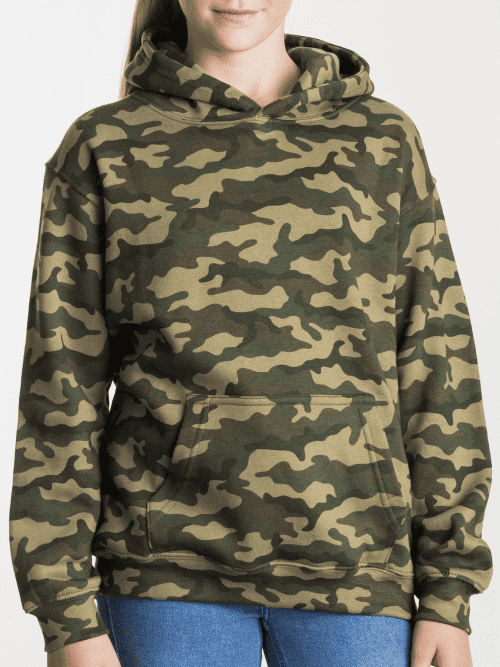 Kids Camo Hoodie