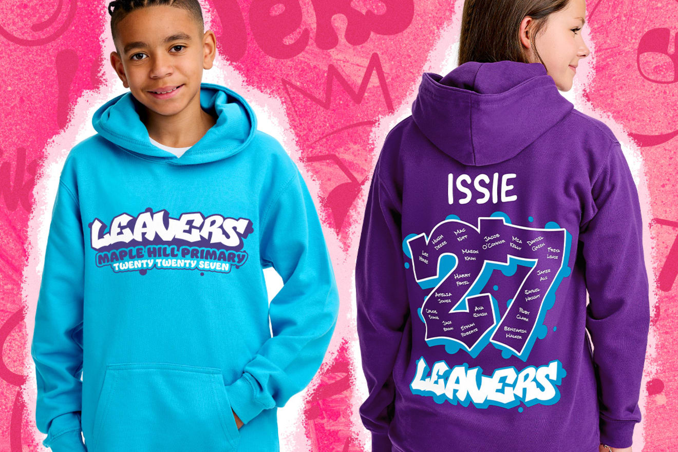 Graffiti Leavers Hoodies 2027