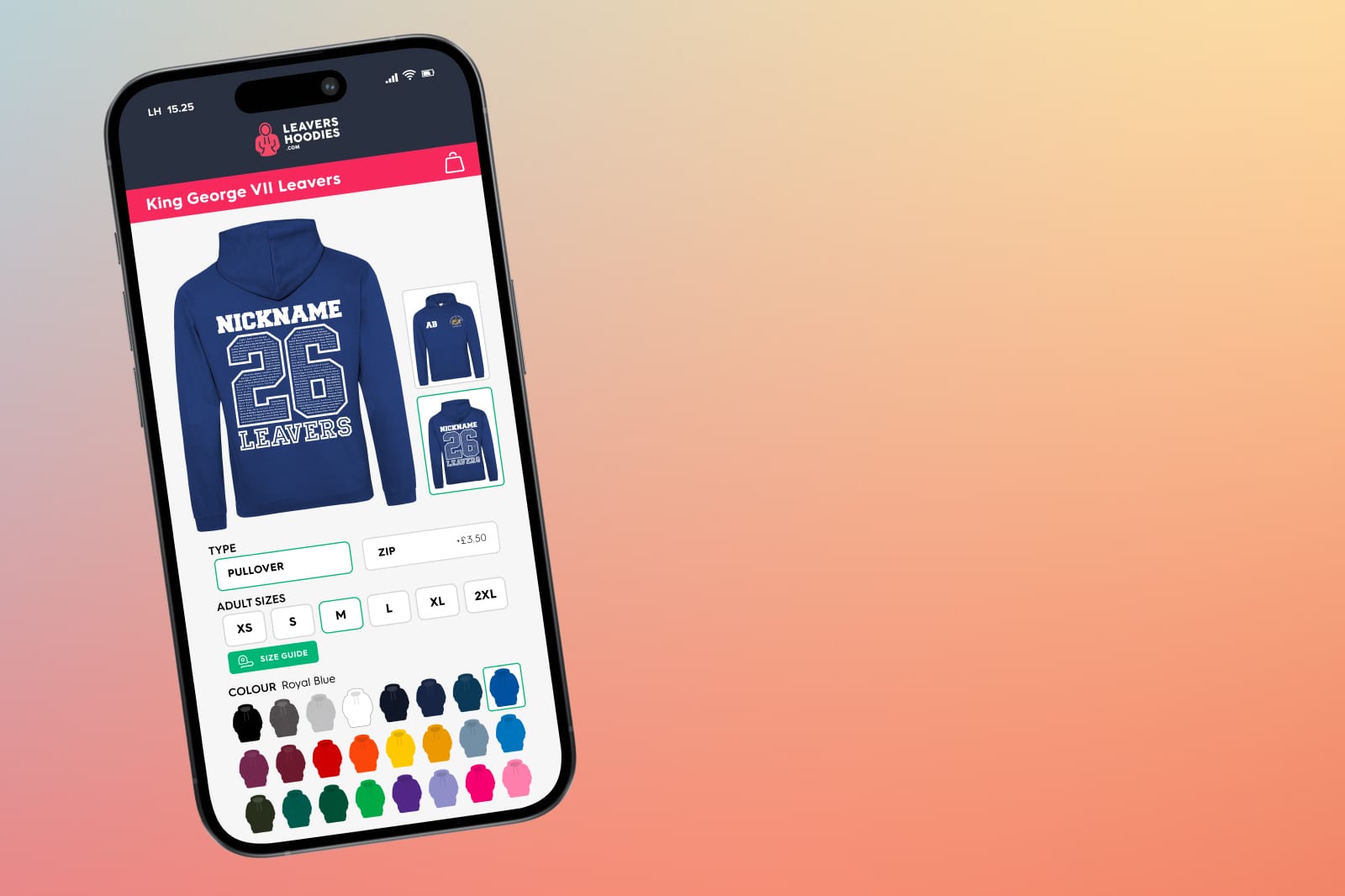 leavers hoodies online store