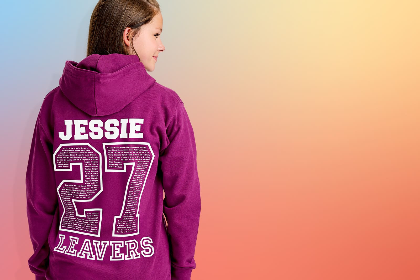 design your leavers hoodies