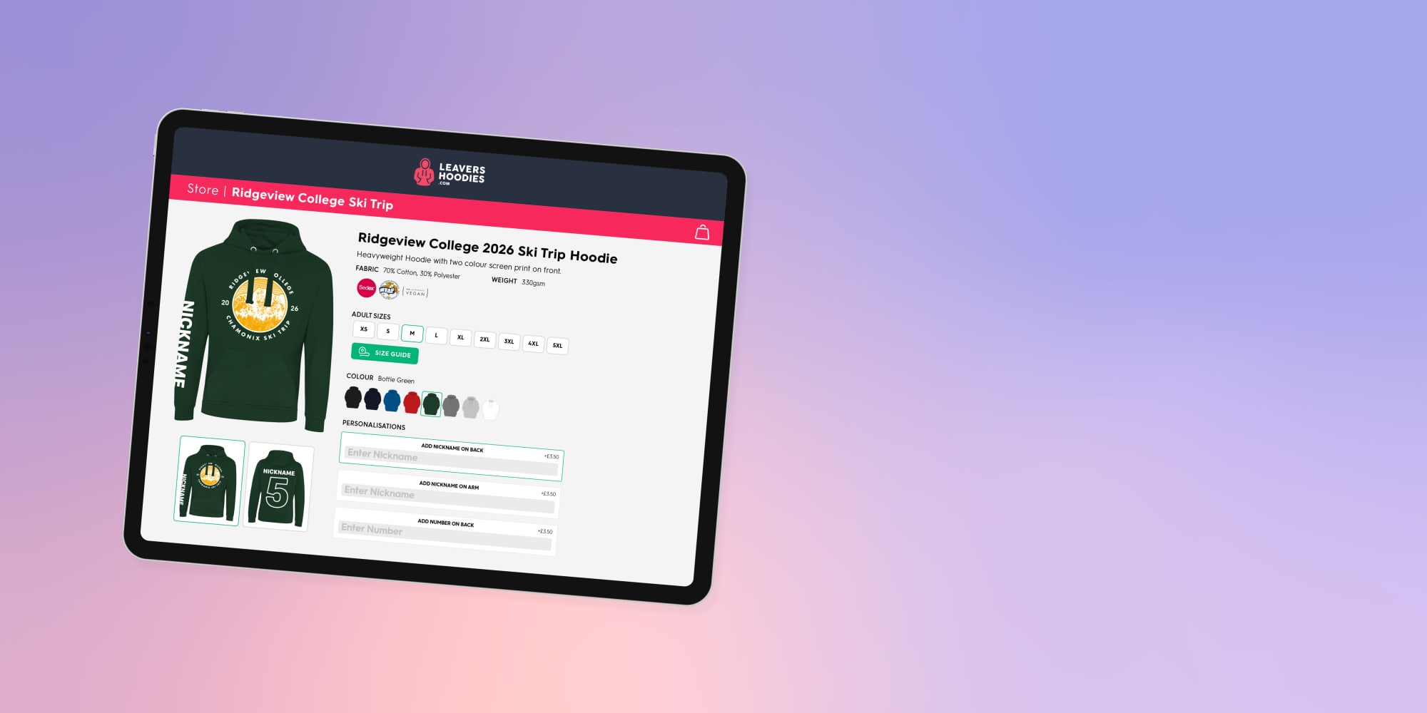 Leavers hoodies school shop - order online