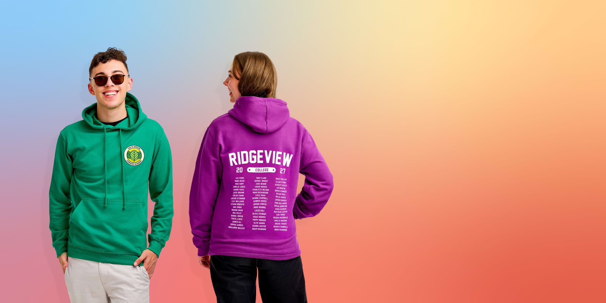 Customise school leavers design