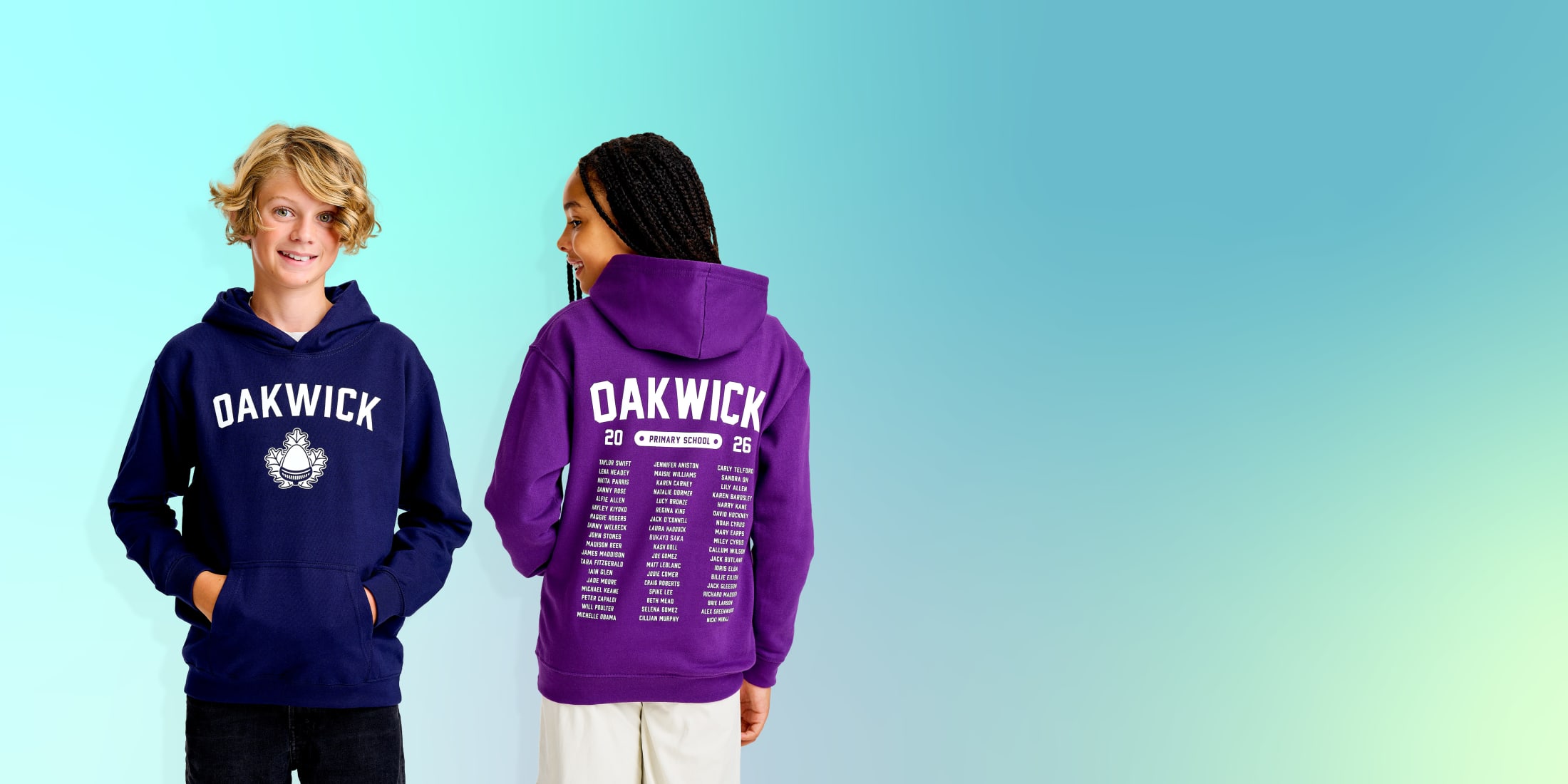 Customise school leavers design
