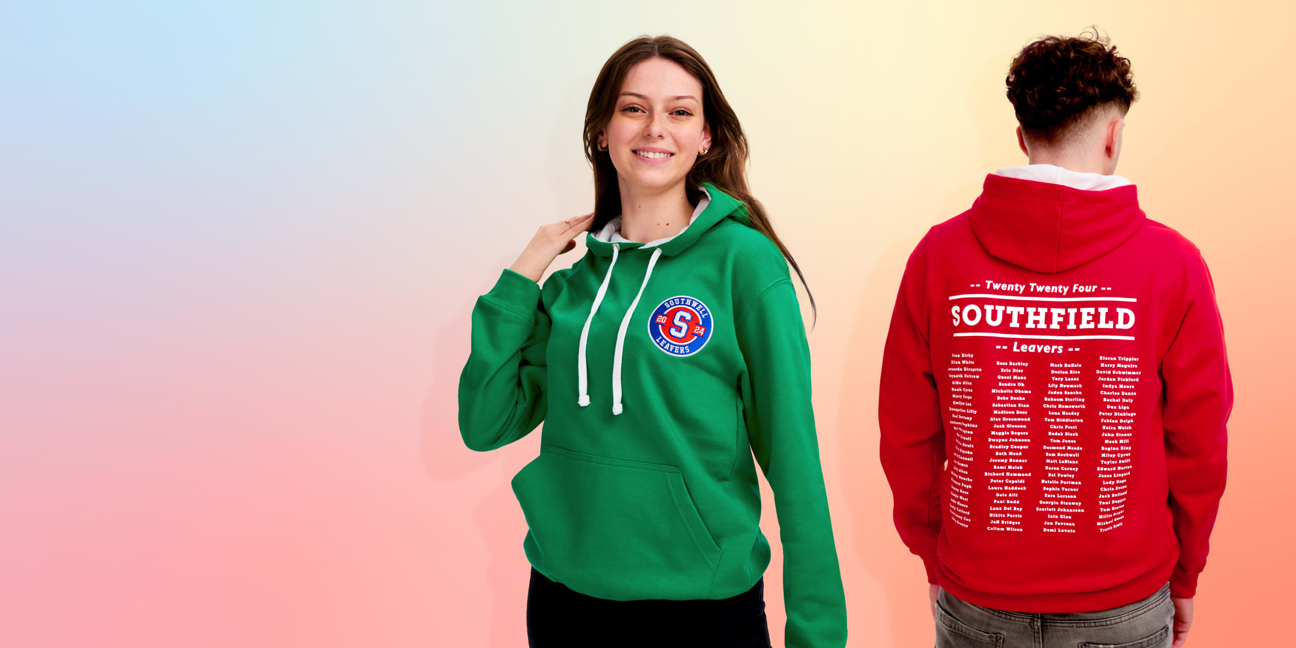 Customise school leavers design