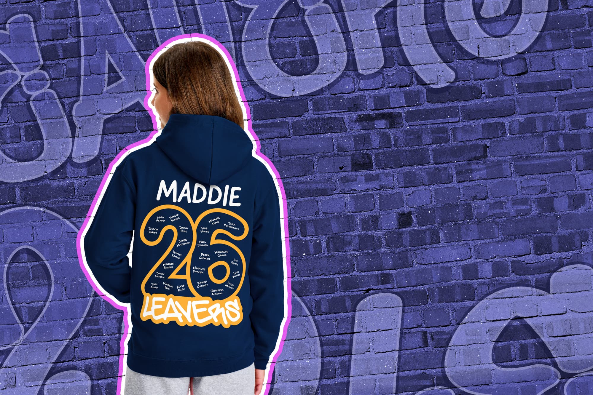 Graffiti Leavers Hoodies 2026