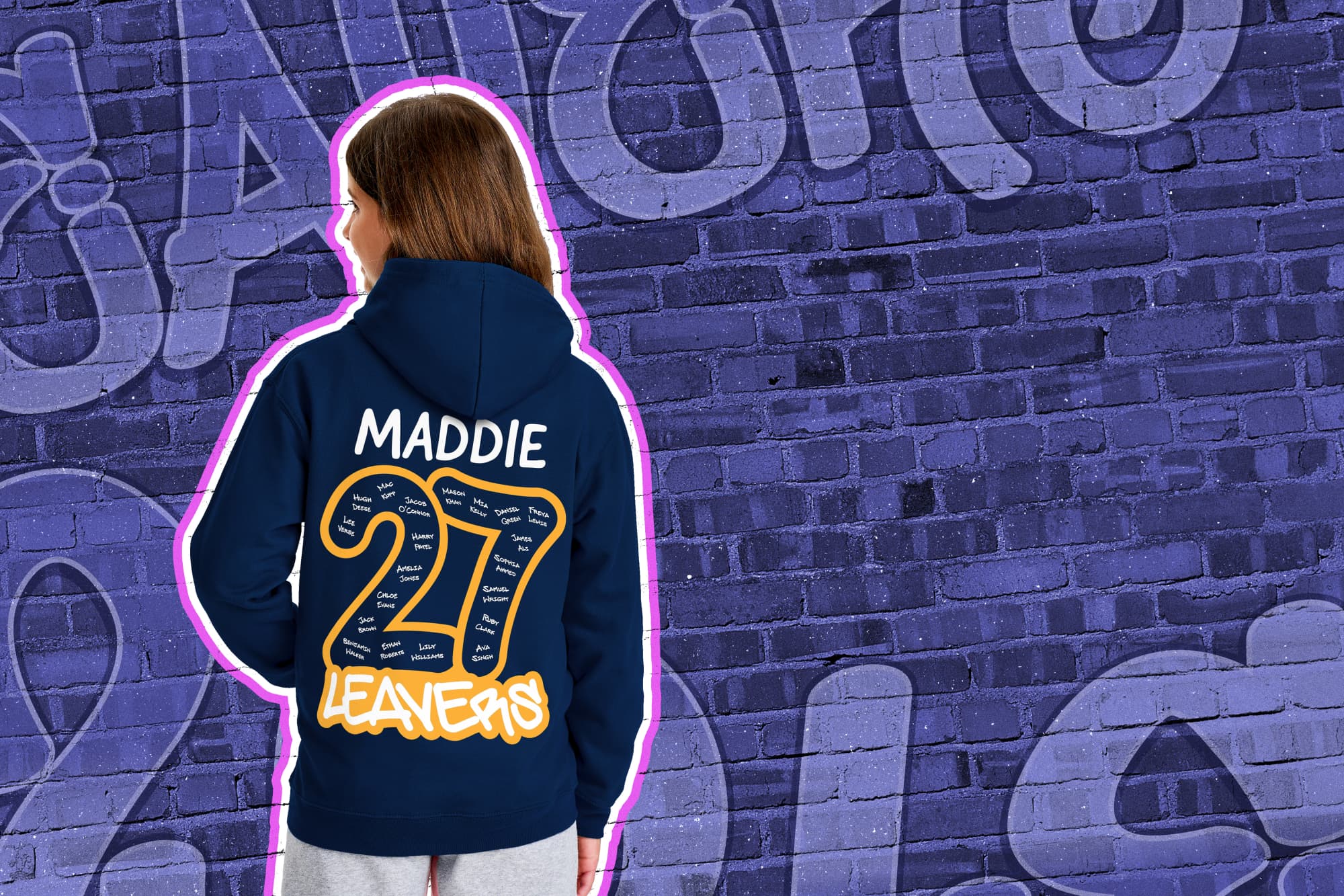 Graffiti Leavers Hoodies 2027