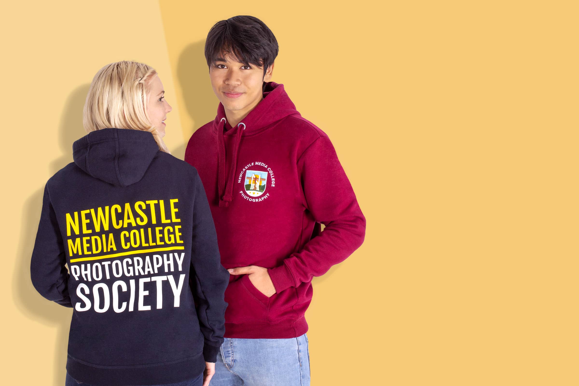 personalised school hoodies