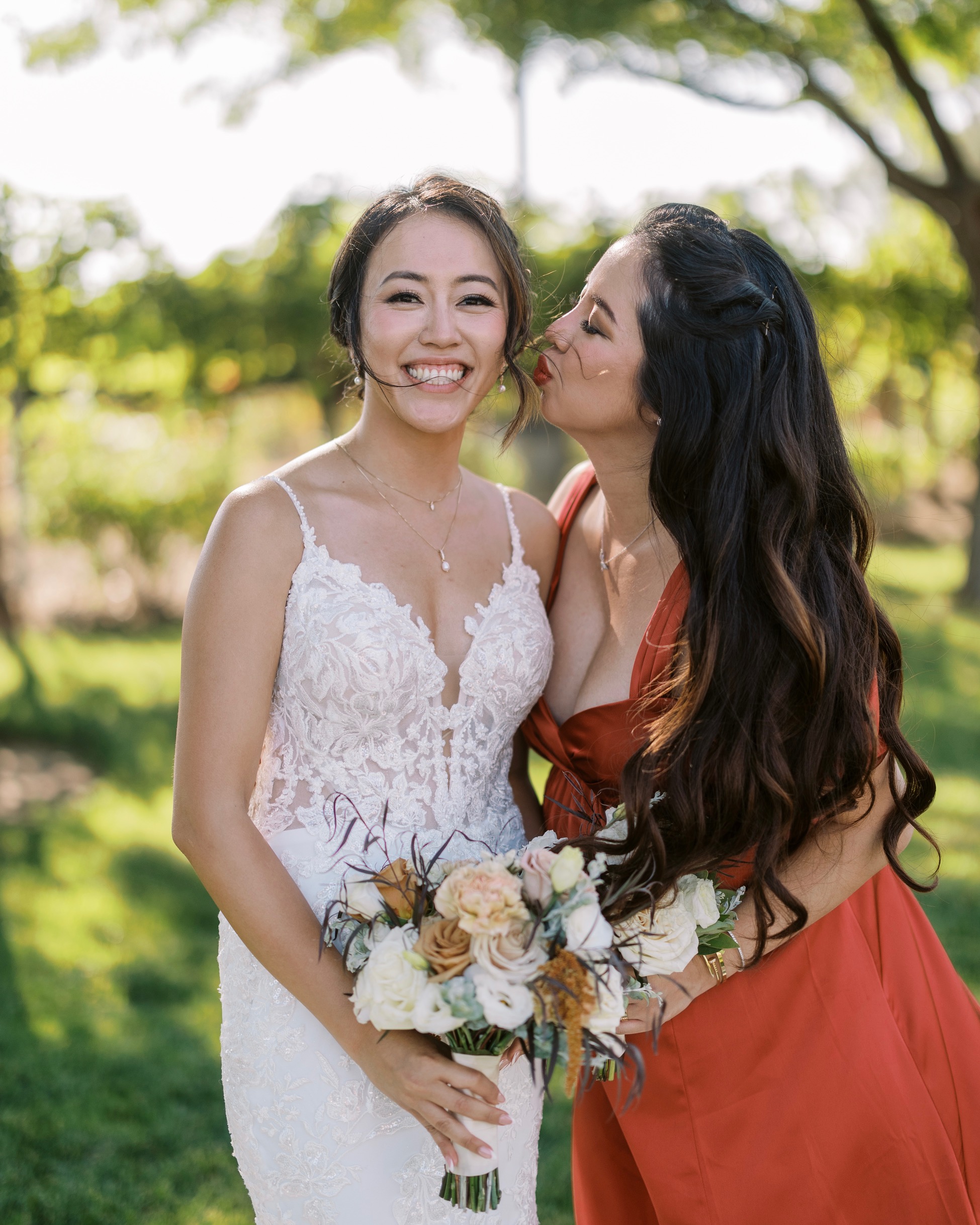 Khanh P. Duong managing a wedding day