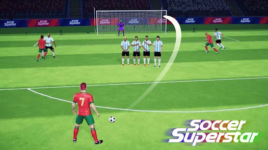 Soccer Superstar Mod APK Gameplay Screenshot 2 – Free Rewind