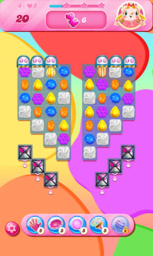 Candy Crush Saga Mod APK Gameplay Screenshot 5 – No Ads