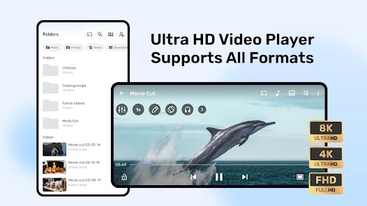 MX Player Pro Mod APK App Screenshot 1 – Premium Unlocked