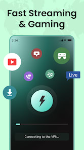 Bolt VPN Mod APK App Screenshot 4 – Unlimited Bandwidth