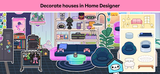 Toca Boca World Mod APK Gameplay Screenshot 2 – Everything Purchased