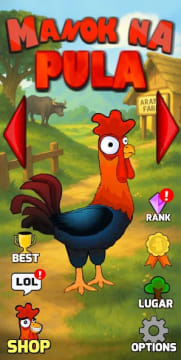 Manok Na Pula Mod APK Gameplay Screenshot 1 – Mod Menu