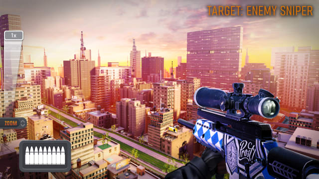 Sniper 3D：Gun Shooting Games Mod APK Gameplay Screenshot 4 – VIP Unlocked / Premium Unlocked