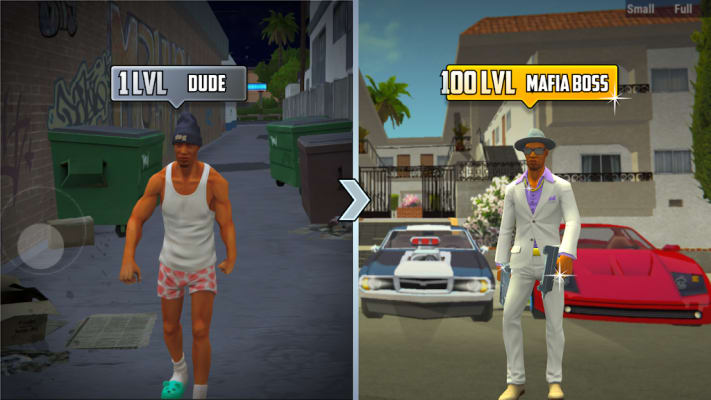 Gangs Town Story Mod APK Gameplay Screenshot 6 – Unlimited Energy