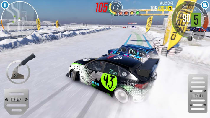 CarX Drift Racing 2 Mod APK Gameplay Screenshot 6 – Mod Menu