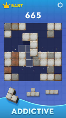 Block Blast Mod APK Gameplay Screenshot 3 – No Ads